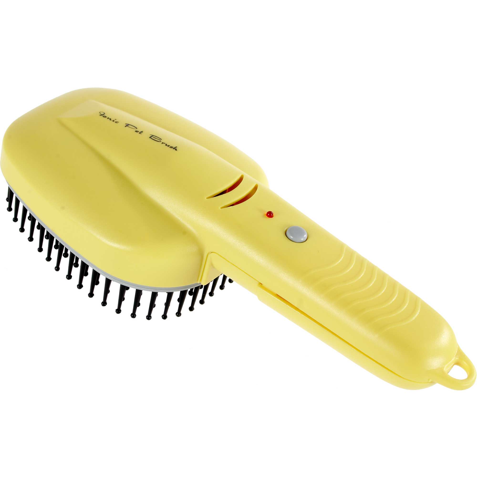 Ionic dog outlet brush